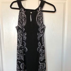White House Black Market Black Sundress